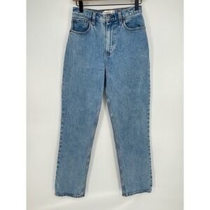Abercrombie & Fitch Curve Love The '90s Straight Ultra High-Rise Women's 26/2s